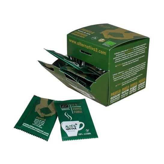Alternativa3 Azucarillos de Caña Panela Ecuador Bio 50 X4 g