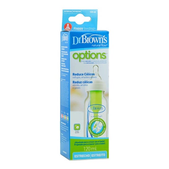 Dr Brown's biberón 120Cc 0 BPA 1u