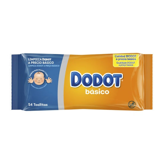 Dodot Toallitas Básico 54 Unidades