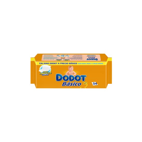 Dodot Toallitas Básico 54 Unidades