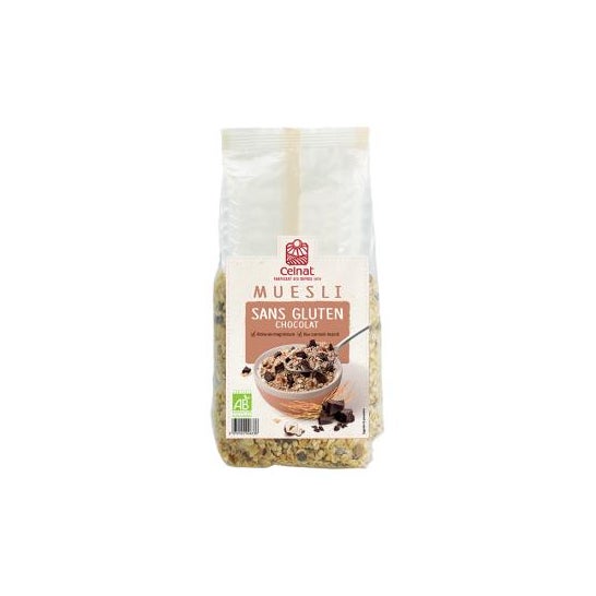 Celnat Muesli de Chocolate Bio sin Gluten 375g