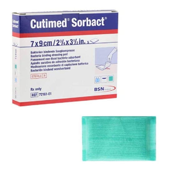 Bsn Medical Cutimed Sorbact Gasa 7x9cm 5uds