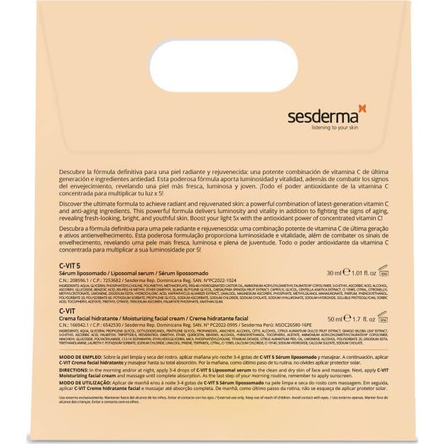 Sesderma The Power Of 5 C-Vit Pack Luminosidad
