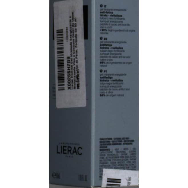 Lierac Homme Gel Hidratante Energizante Antifatiga 50ml