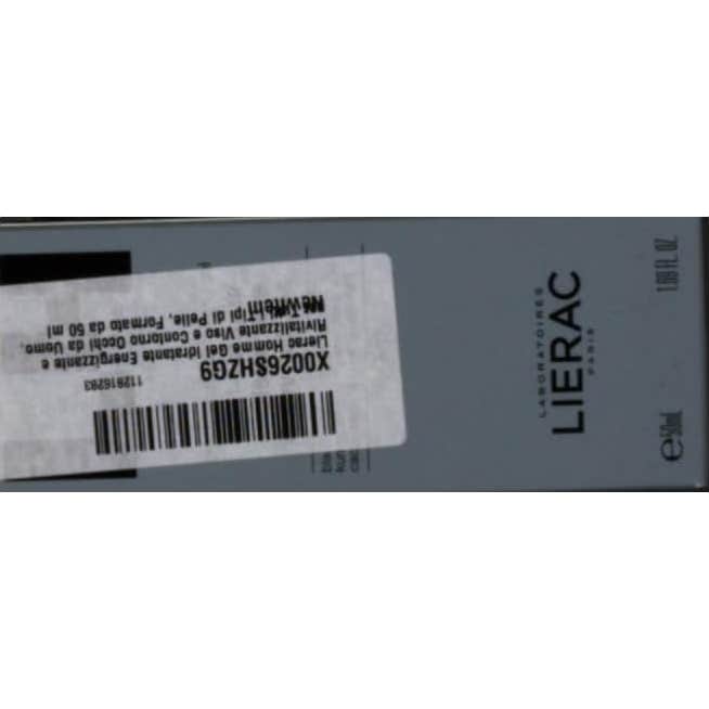 Lierac Homme Gel Hidratante Energizante Antifatiga 50ml