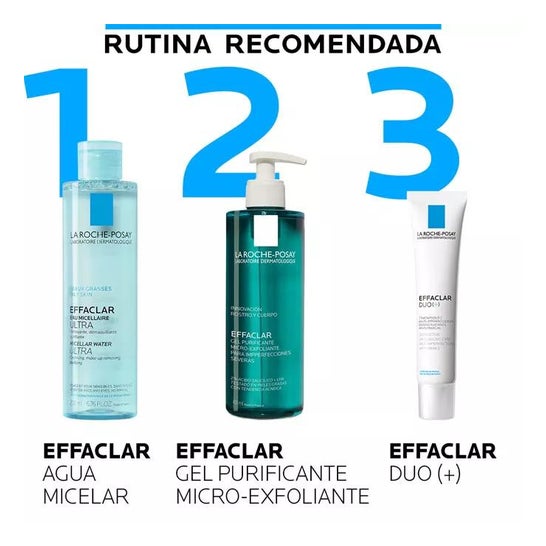 La Roche-Posay Effaclar Gel Purificante Micro-Exfoliante 400ml