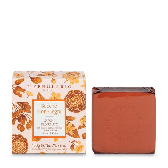 L'Erbolario Bayas Flores Jabón Perfumado 100g