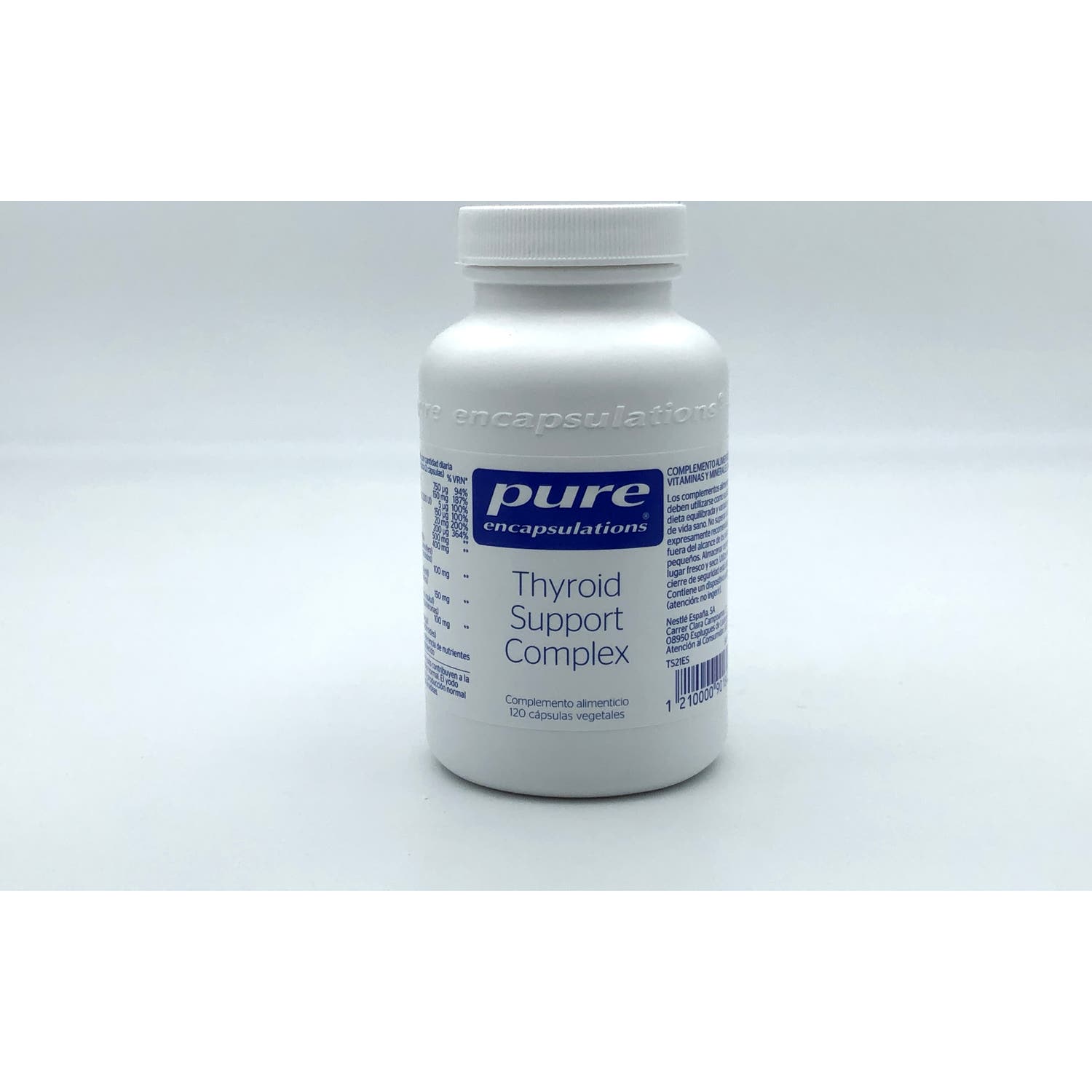 Pure Encapsulations Thyroid Support Complex 120vcaps