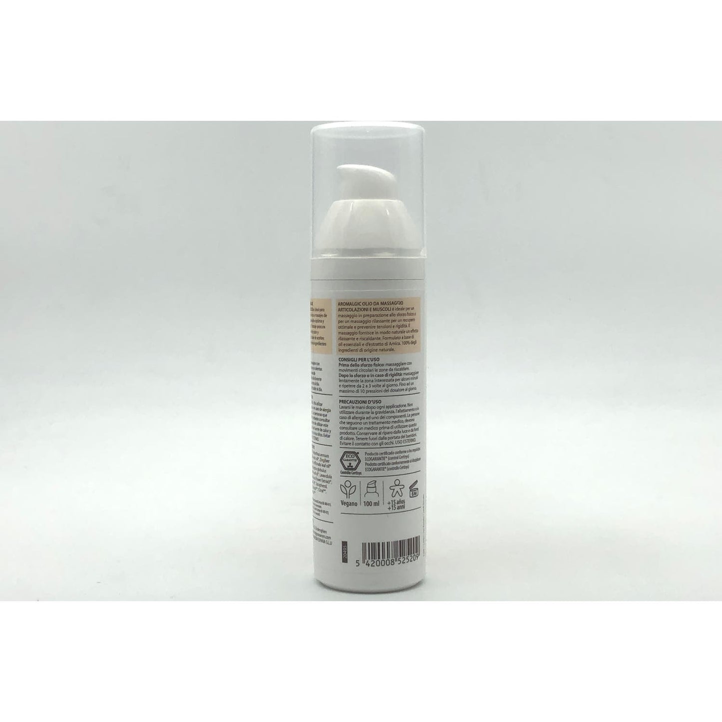 Pranarôm Aromalgic Aceite de Masaje Espalda Muslos Gemelos BIO 100ml