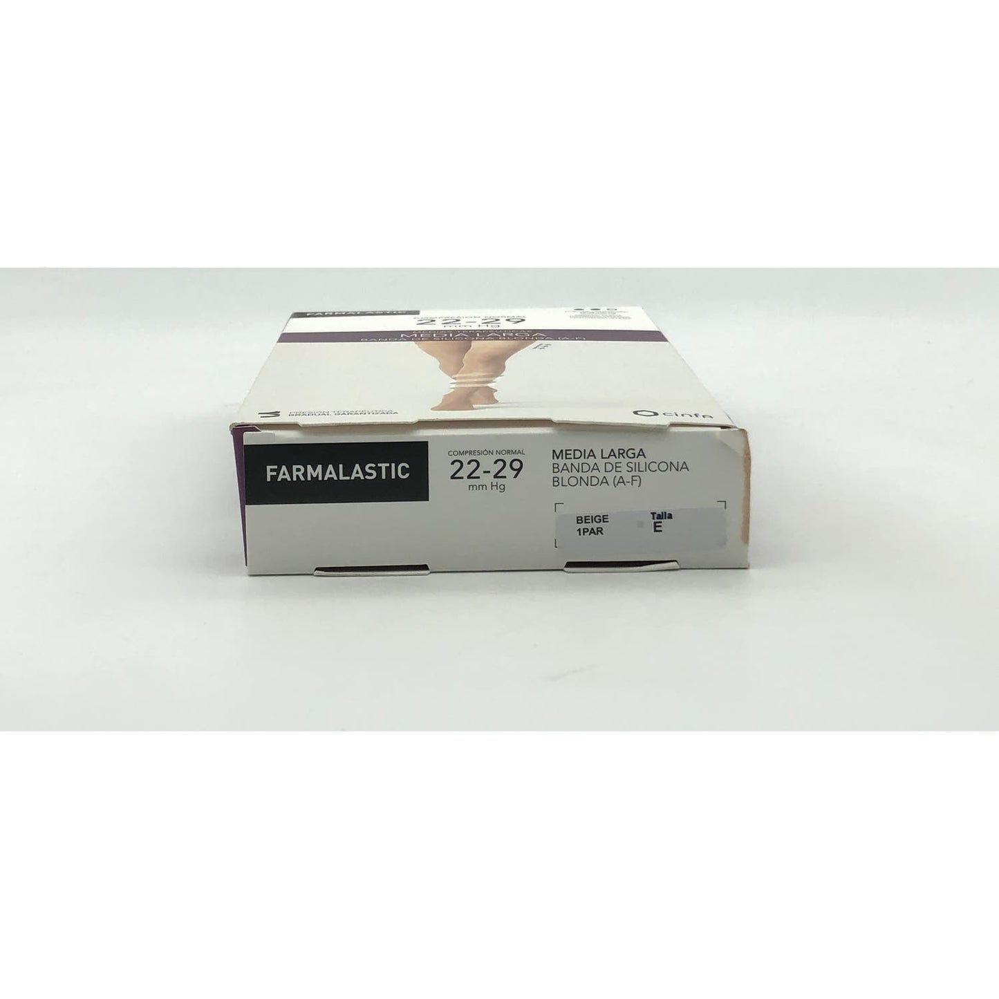 Farmalastic media larga blonda (A-F) comp. normal T-extra grande beige