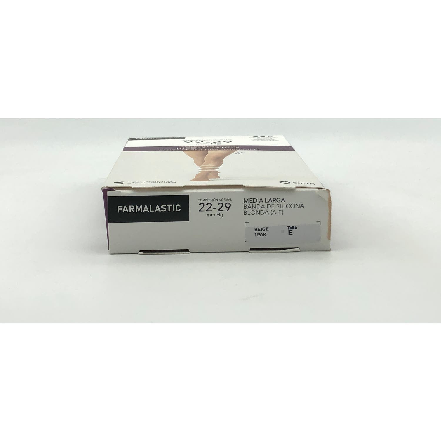 Farmalastic media larga blonda (A-F) comp. normal T-extra grande beige