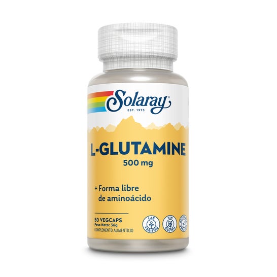 Solaray L-Glutamina 500mg 50caps