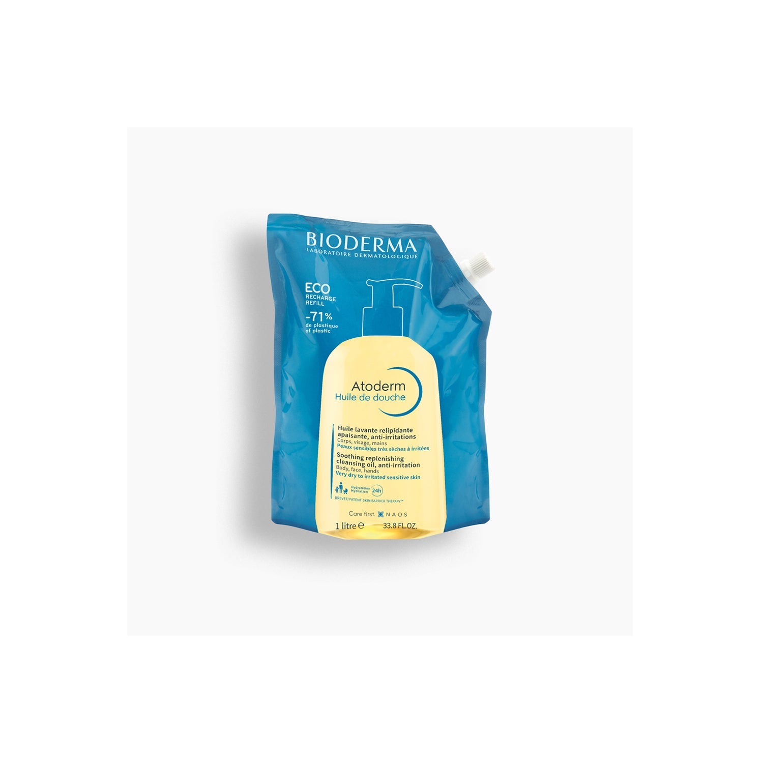 Bioderma Atoderm Aceite de Ducha Eco-Recarga 1000ml