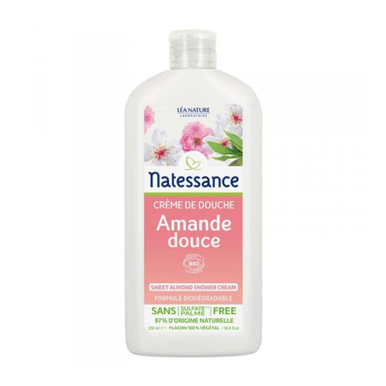 Natessance Crema de Ducha de Almendra Ecológica 250 ml