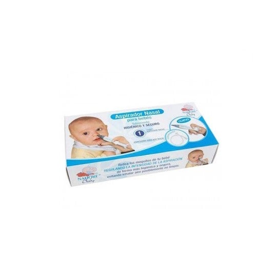 Nahore Baby aspirador nasal doble uso manual y bucal 1ud