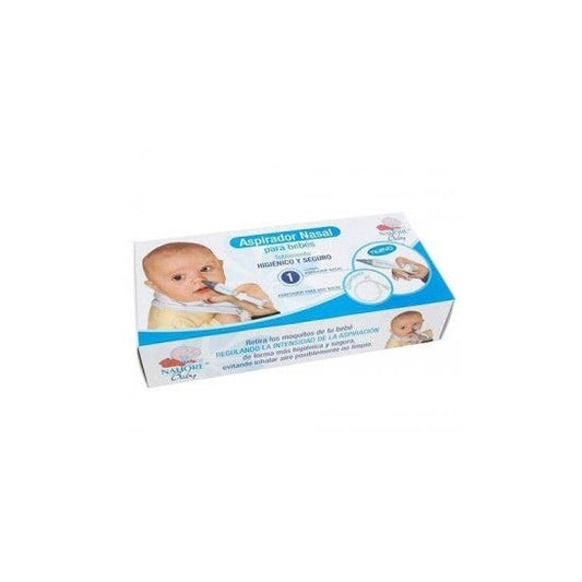 Nahore Baby aspirador nasal doble uso manual y bucal 1ud