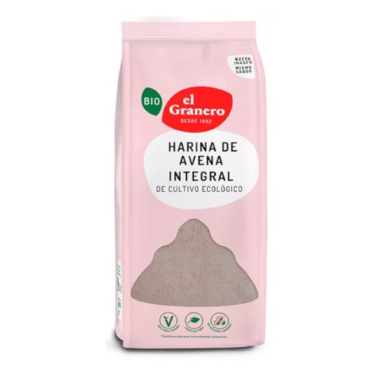 Granero Alimentacion Harina Avena Integral Bio 500 g