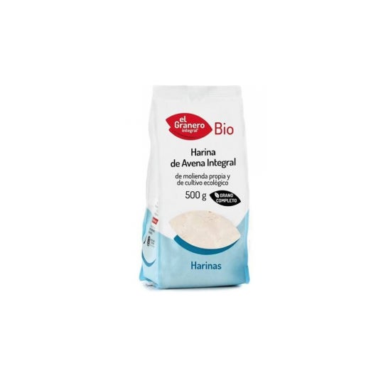 Granero Alimentacion Harina Avena Integral Bio 500 g