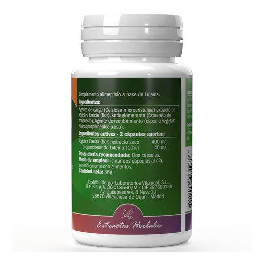 NaturBite Luteína 40mg 60caps