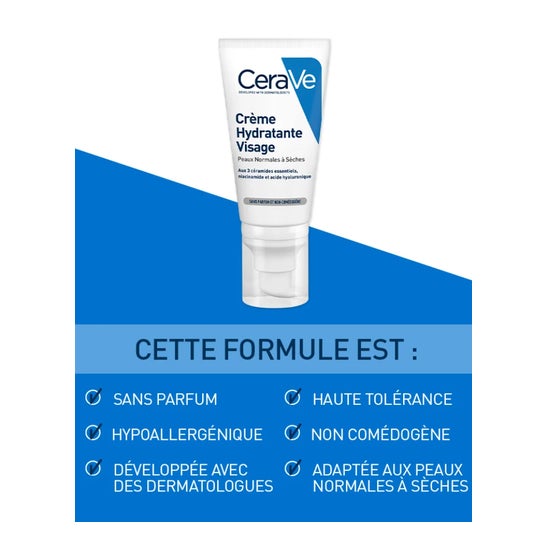 Cerave® Crema Hidratante Facial 52ml+ Crema Limpiadora 20ml