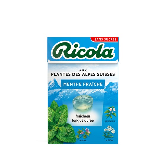 Ricola Caramelos de Menta Fresca Sin Azúcar 50 g