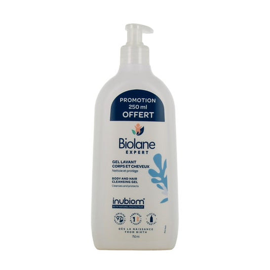 Biolane Expert Gel Limpiador Corporal y Capilar 750ml