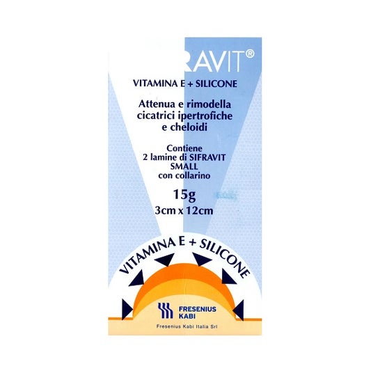Lámina de silicona Fresenius Sifravit 3 X 12 Cm S