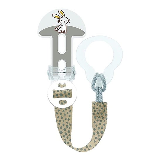 Broche Para Chupete Y Cubierta De Proteccion Mam Clip It! & Cover Gris