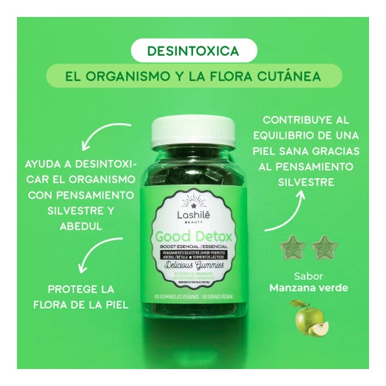 Lashilé Good Detox 60 gummies