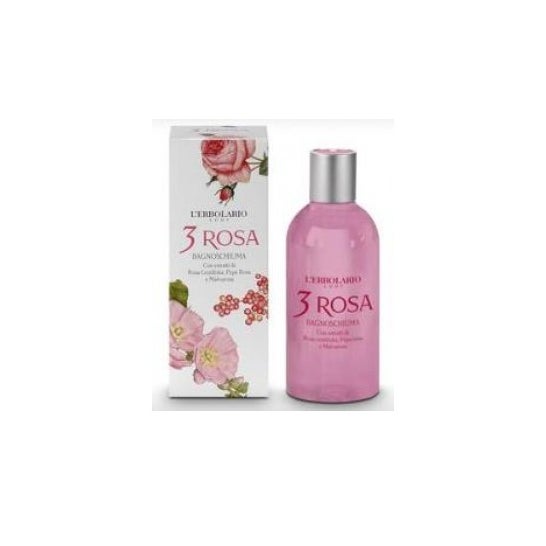 3 Espuma de Baño Rosa 250 ml