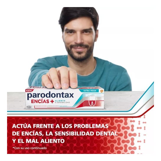 Parodontax Dentífrico Encías + Aliento & Sensibilidad 2x75ml