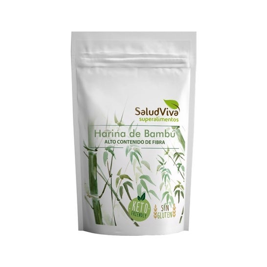 Salud Viva Harina de Bambú Polvo Sin Gluten 375 g