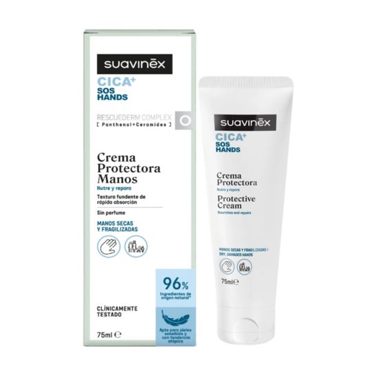 Suavinex Cica+ Sos Hands Crema Protectora Manos 75 ml