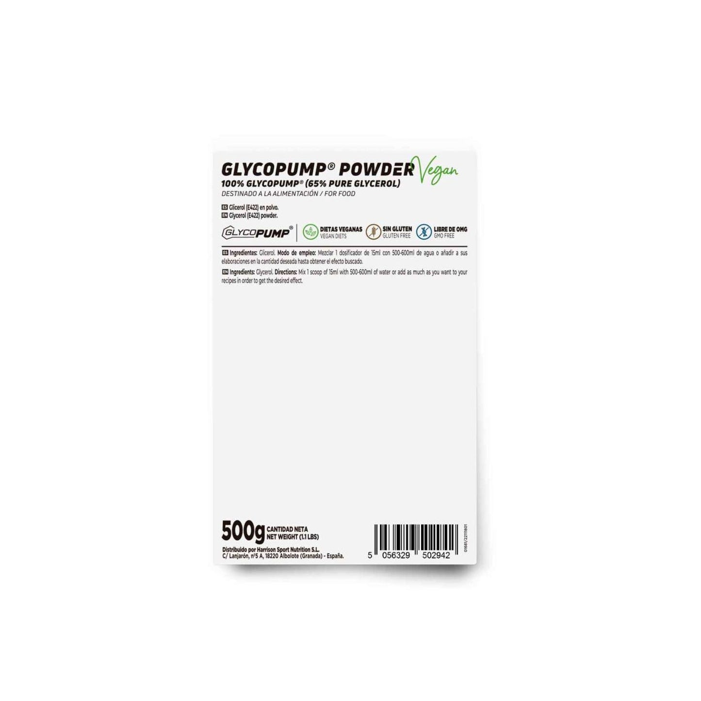 HSN Glycopump® Glicerol en Polvo 500g