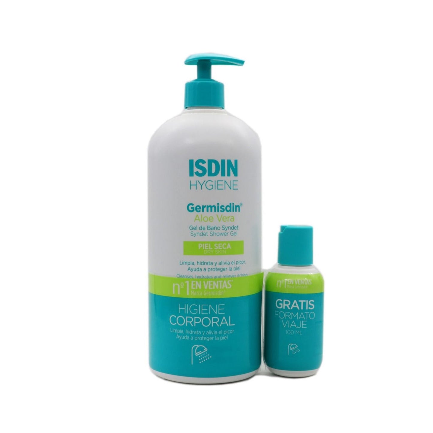 Isdin Hygiene Germisdin Aloe Vera Gel de Baño 1L+100ml