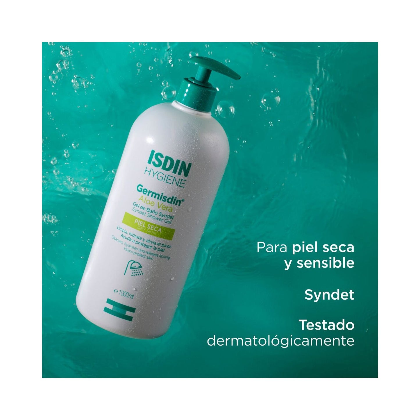 Isdin Hygiene Germisdin Aloe Vera Gel de Baño 1L+100ml