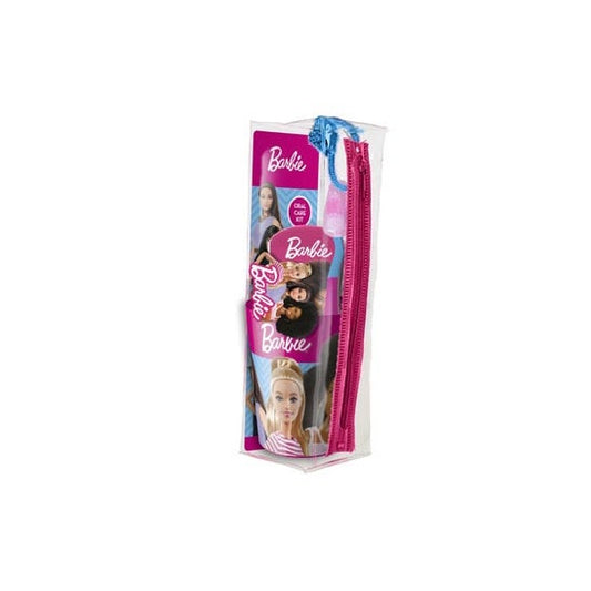 Tinokou Pack Barbie Cepillo Dental + Dentífrico + Taza