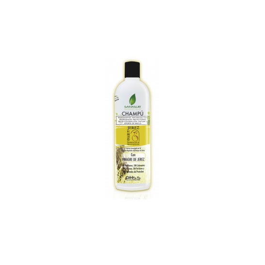 Sanasur Natural Shampoo Com Vinagre De Sherry 500 Ml