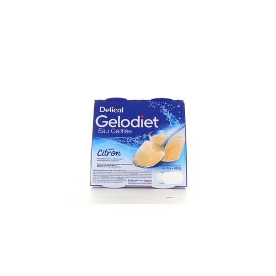 Delical Gelodiet Water Gel Citr 4X120