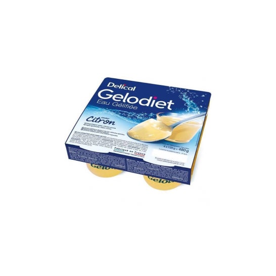 Delical Gelodiet Water Gel Citr 4X120
