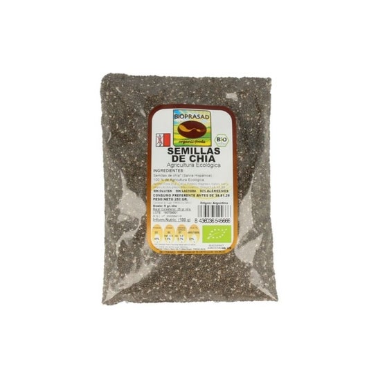 Bioprasad Chía Semillas Eco Sin Gluten 250g