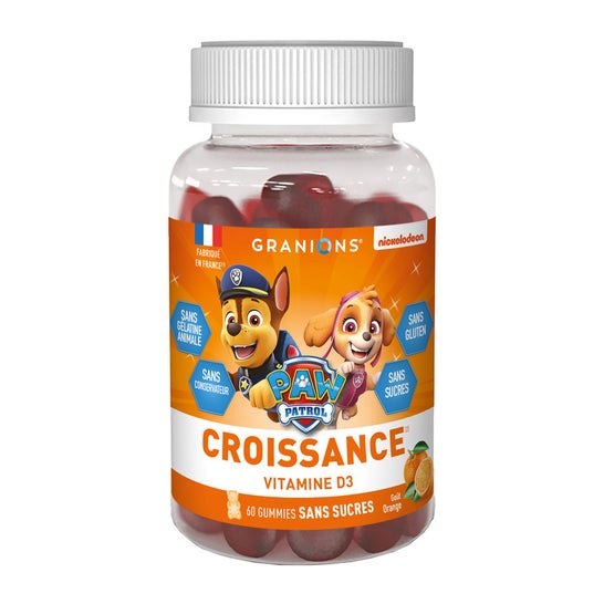 Granions Kid Growth Pat Patrouille Croissance Gummies 60uts