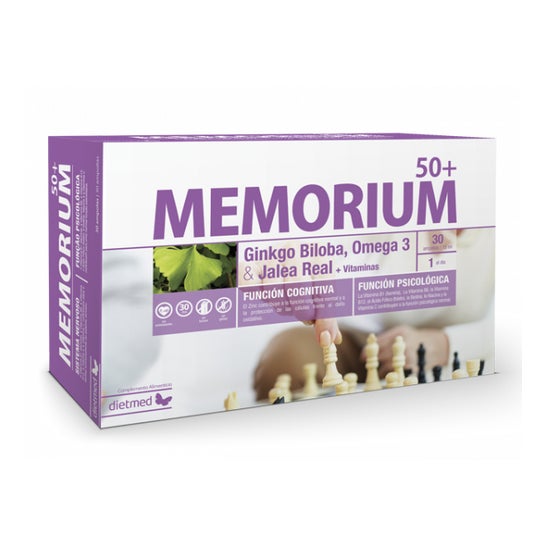 Dietmed Memorium 50+ 30 Ampollas