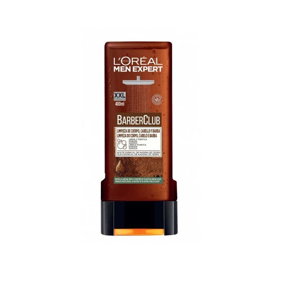 L'Oréal Men Expert BarberClub Champú Barba Cabello Rostro 400ml