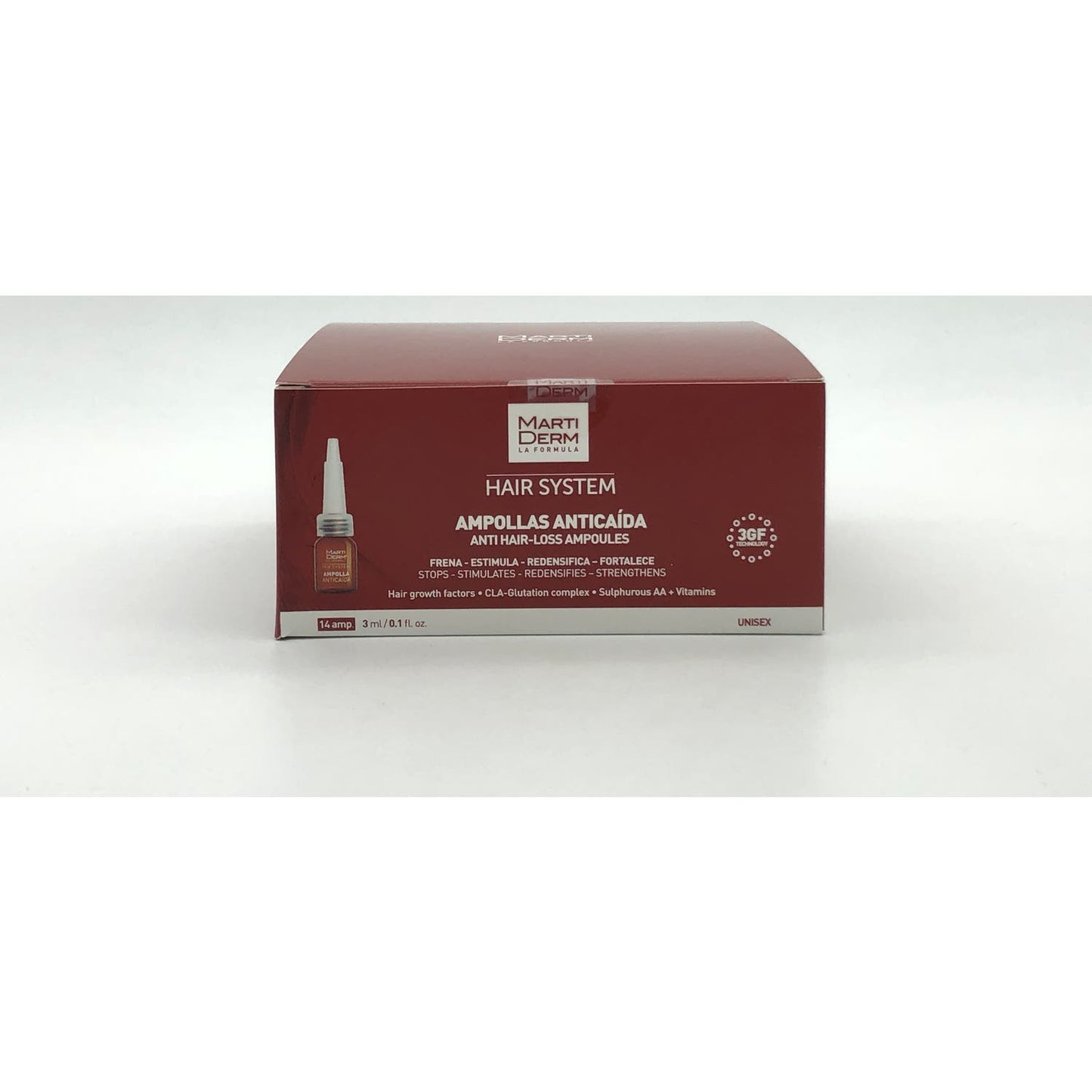 Martiderm® Hair System Ampollas Anticaída 14amp