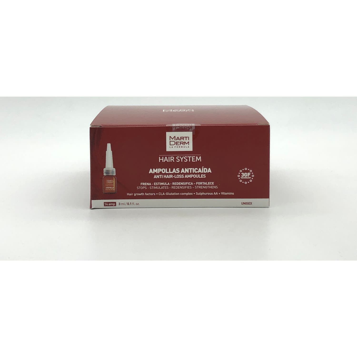 Martiderm® Hair System Ampollas Anticaída 14amp