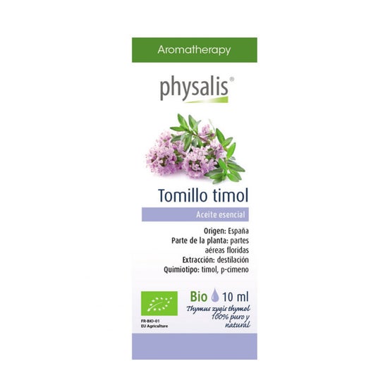 Physalis Aceite Esencial de Tomillo Timol Bio 10 ml