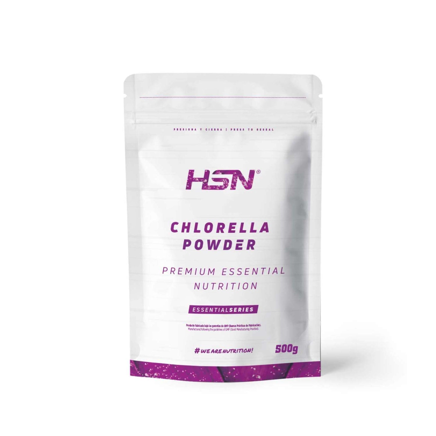 HSN Chlorella en Polvo Sin Sabor 500 g