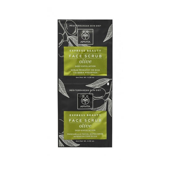 Apivita Mascarilla Express Exfoliante Olive