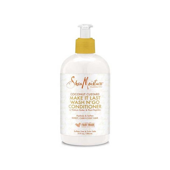 Shea Moisture Coconut Custard Wash N'Go Conditioner 384ml